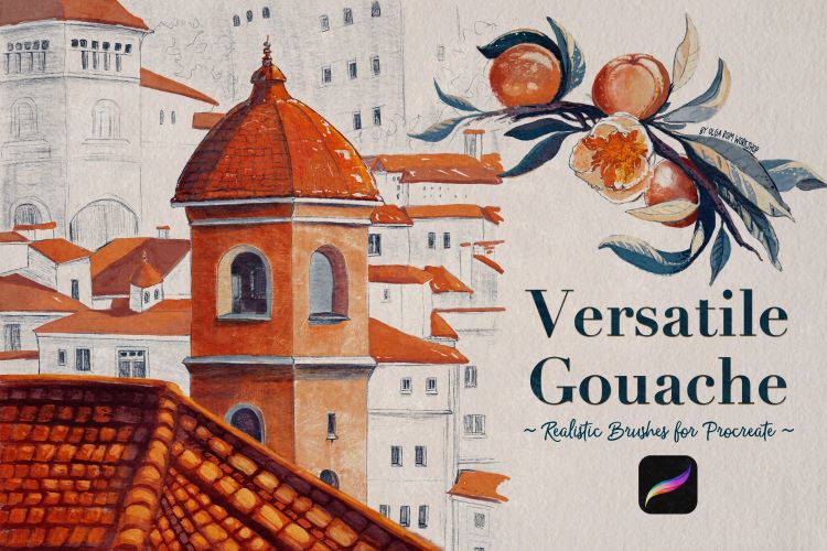 [Olga Rom] Гуашевые кисти для Procreate. Versatile_0.jpg